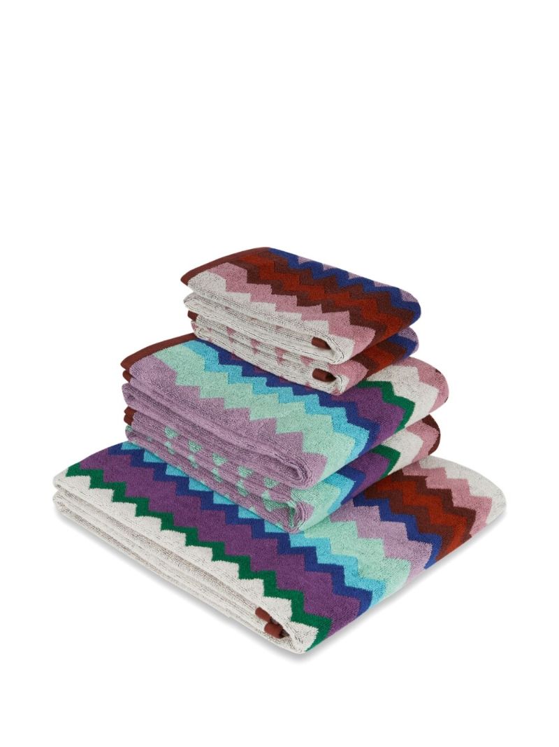 Multicolour Chantal Bath Towel 5-piece Set