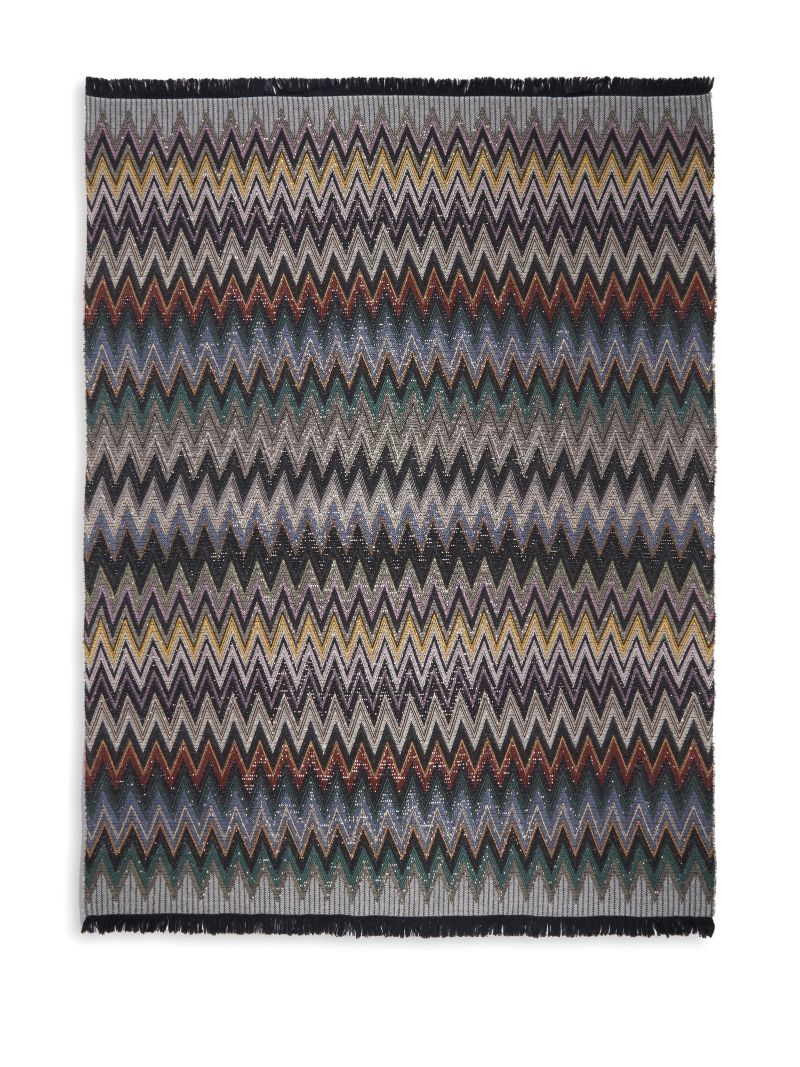 Grey, Black and Beige Chen Throw 140x200cm