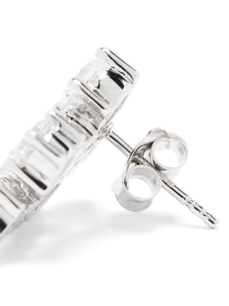 Sterling Silver Myth Crystal Stud Earrings