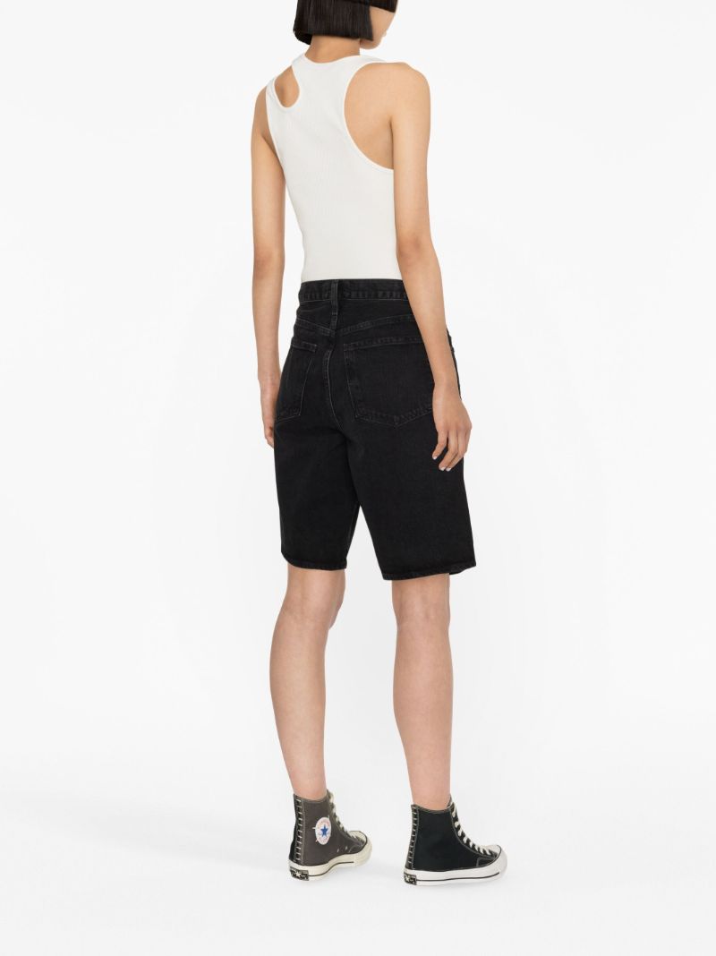 Black Jort Denim Shorts