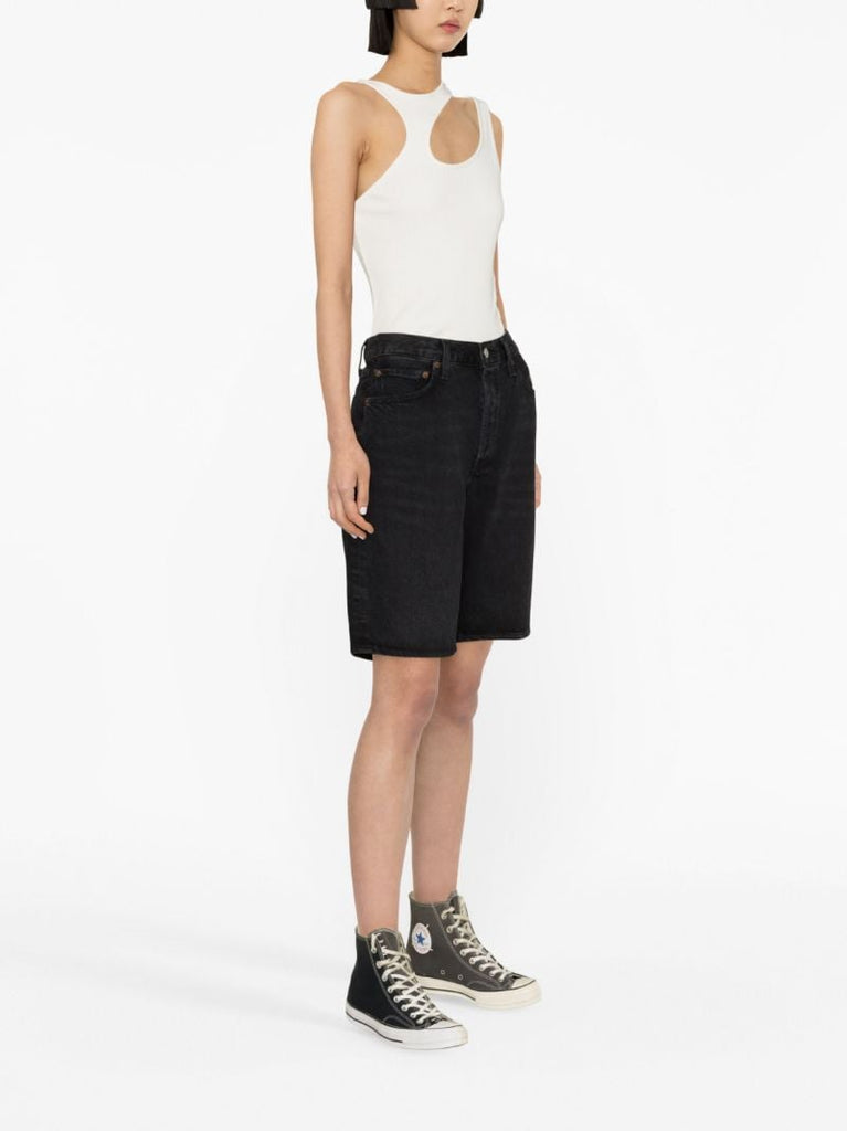 Black Jort Denim Shorts