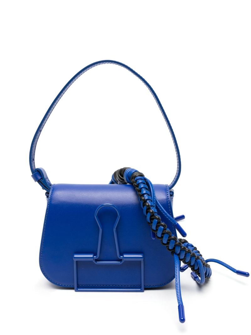 Blue Skeleton Binder Shoulder Bag