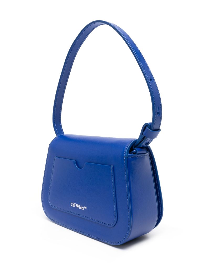 Blue Skeleton Binder Shoulder Bag