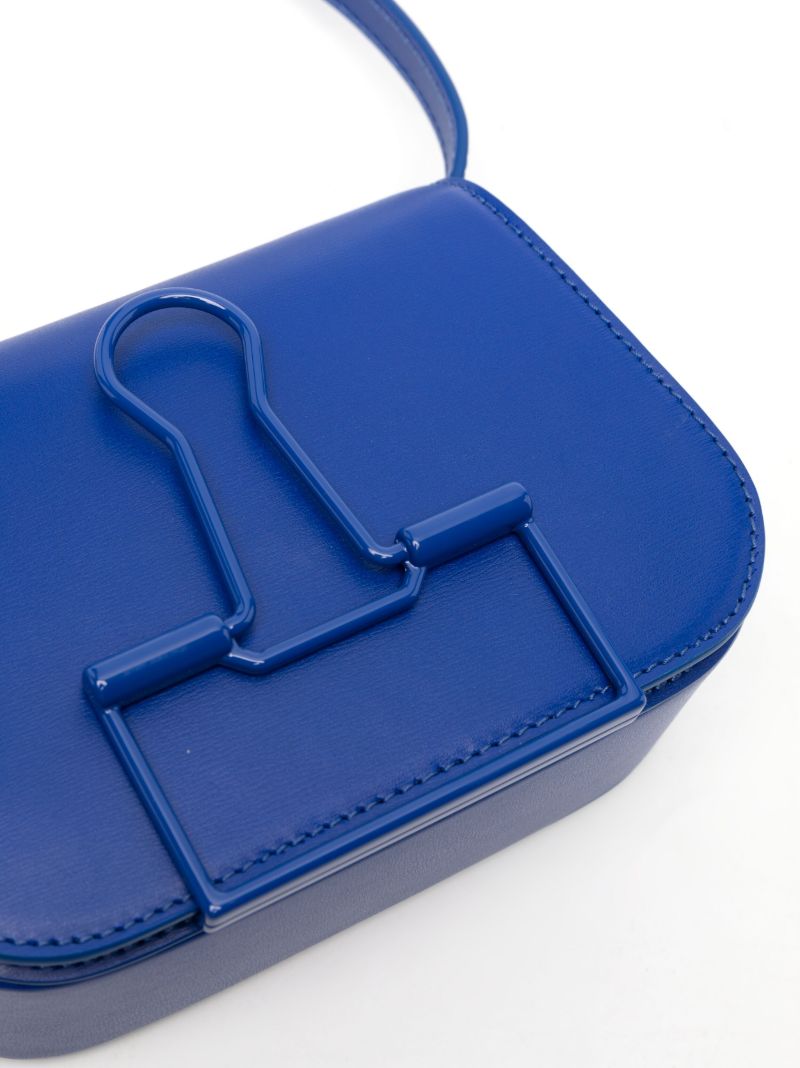 Blue Skeleton Binder Shoulder Bag