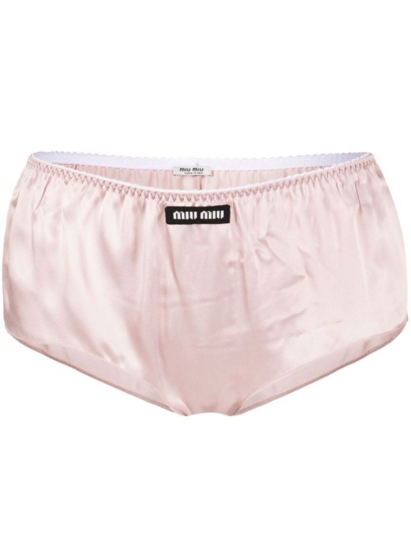 Pink Logo Briefs