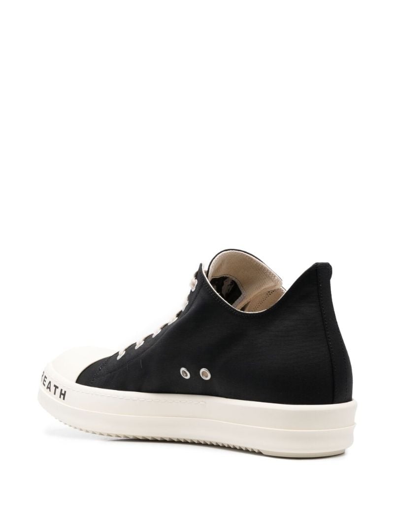 Black Stop Your Breath Ramones Sneakers