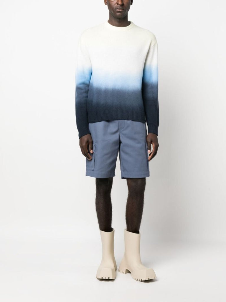 Neutral OmbrÃ_x0083_Â© Wool Sweater