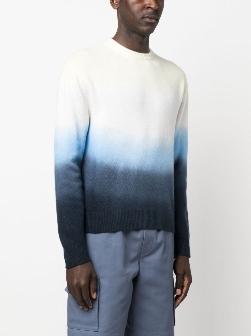 Neutral OmbrÃ_x0083_Â© Wool Sweater