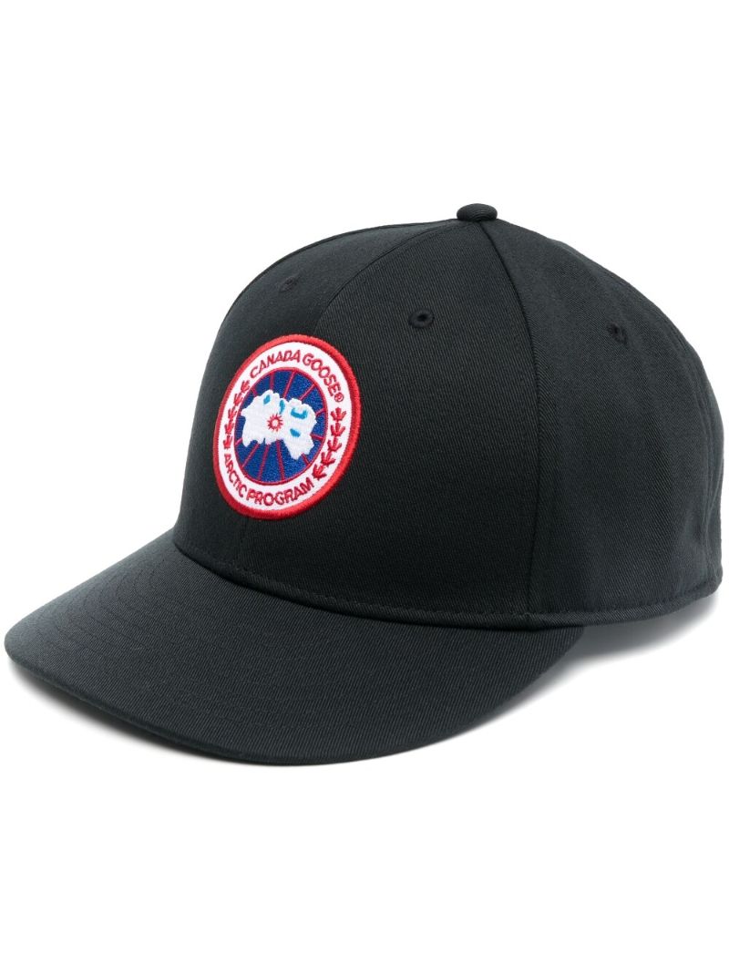 Black Arctic Disc Baseball Cap