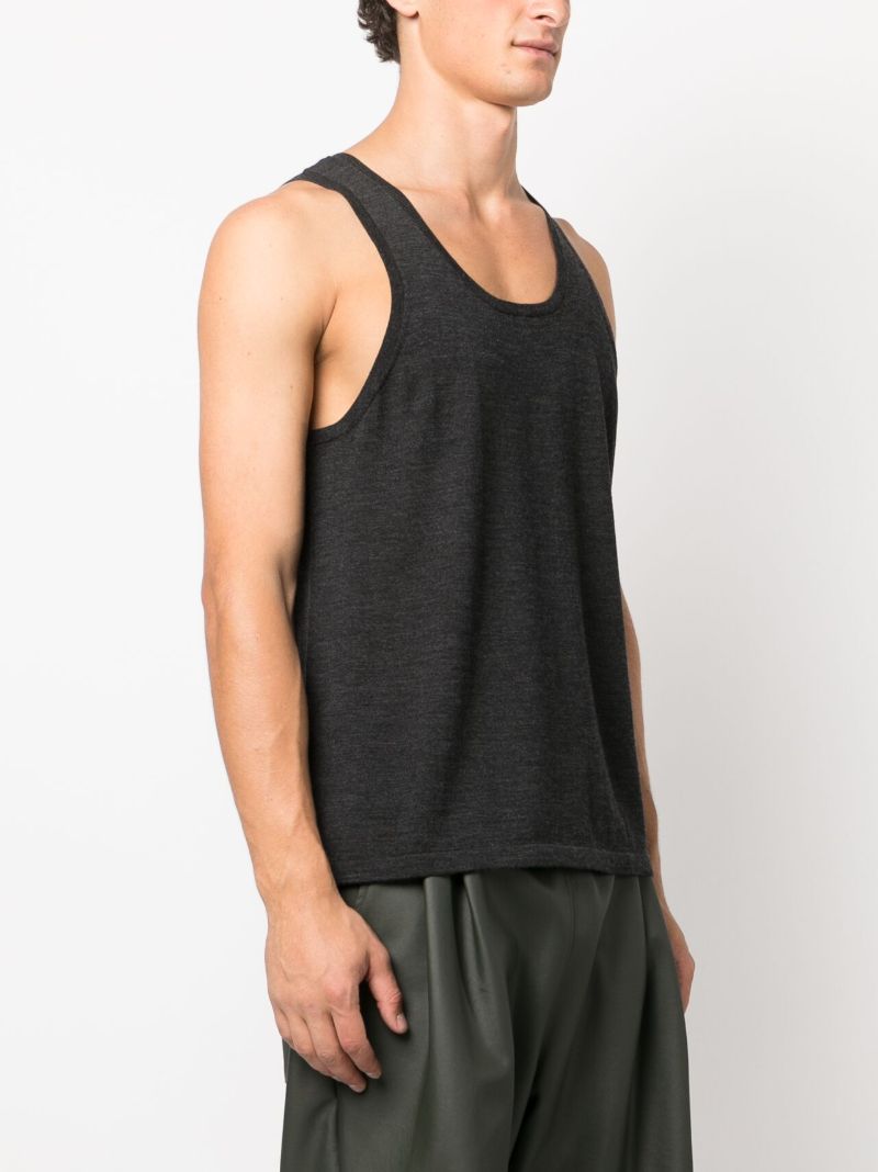 Grey Asher Merino-wool Tank Top