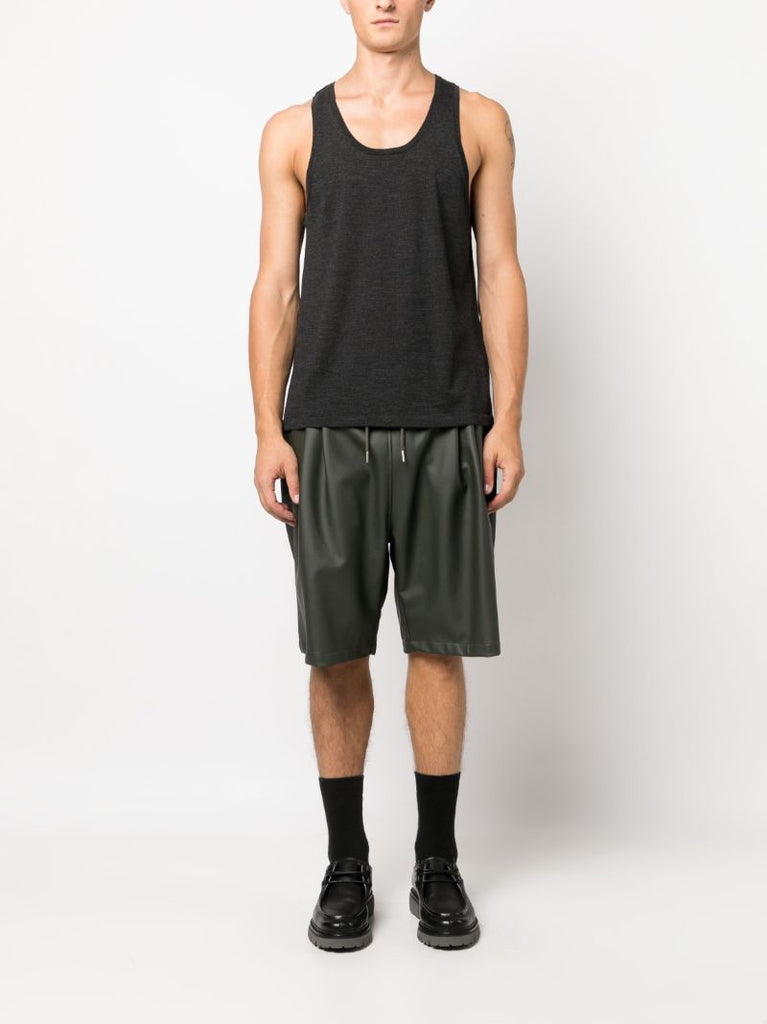 Grey Asher Merino-wool Tank Top