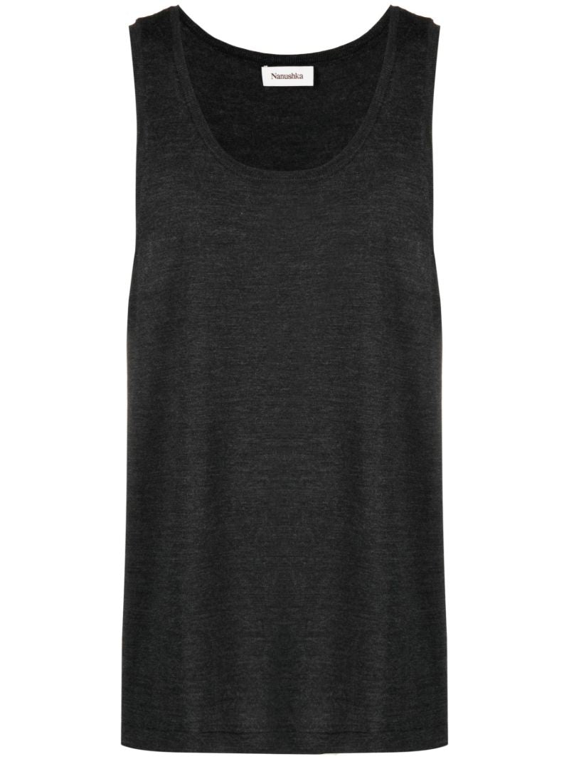 Grey Asher Merino-wool Tank Top