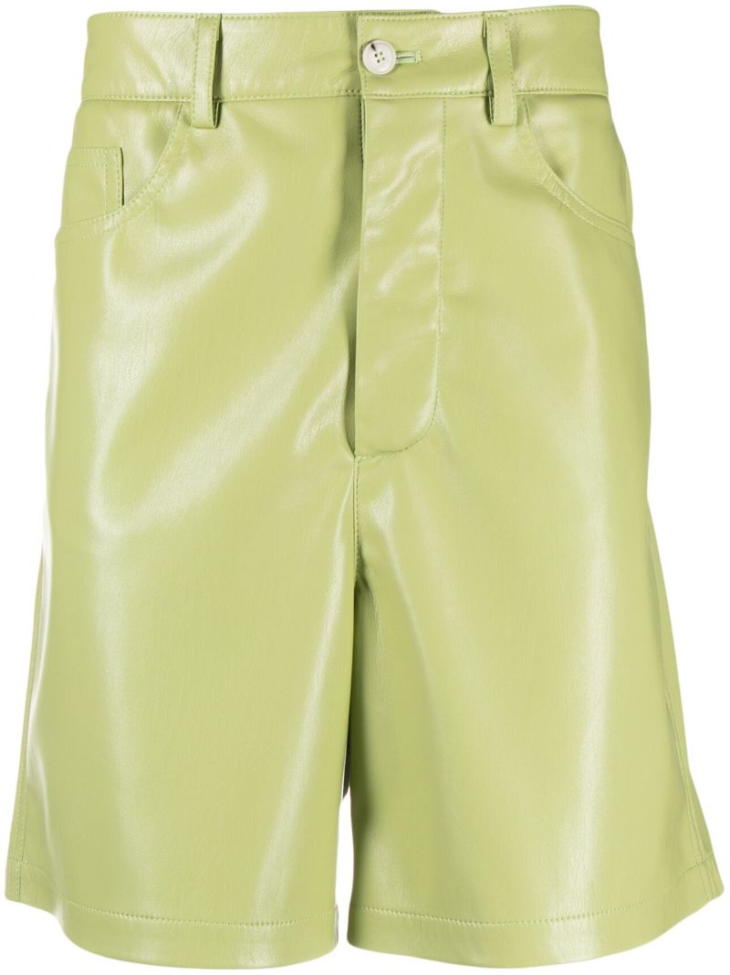Green Novan Bermuda Shorts