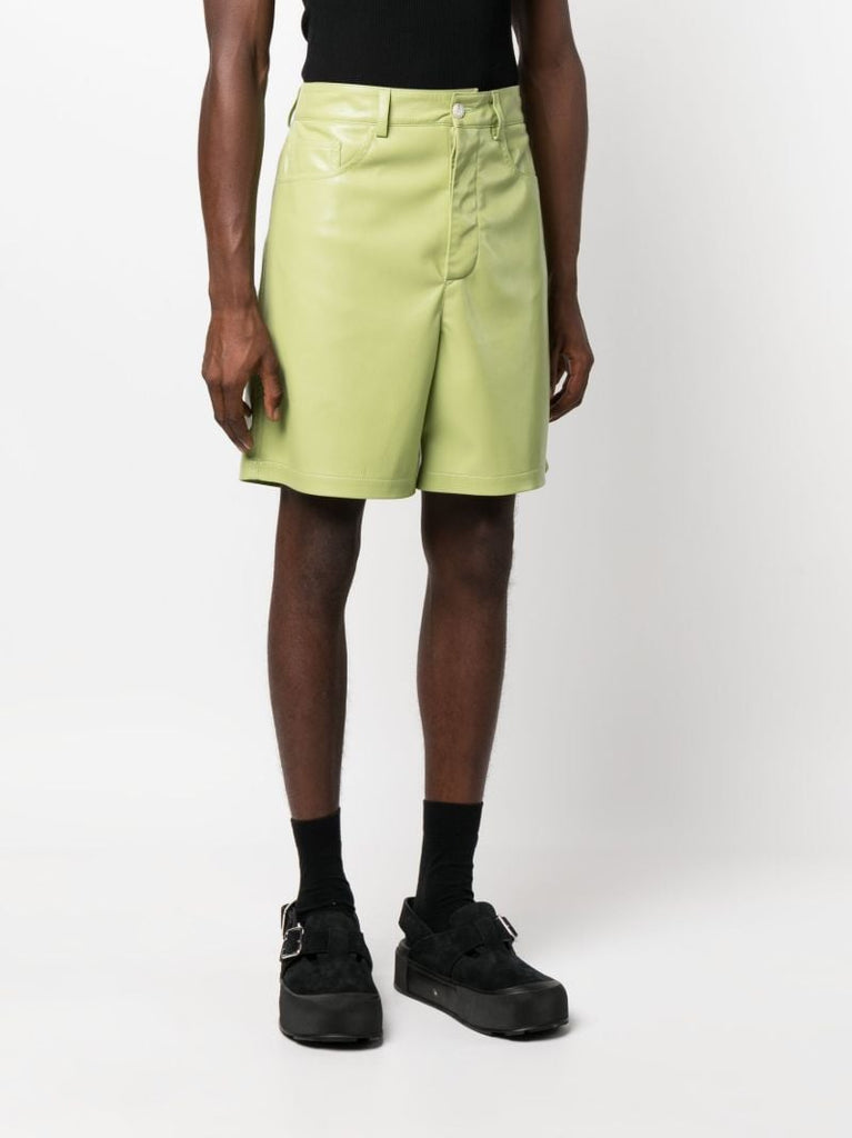 Green Novan Bermuda Shorts
