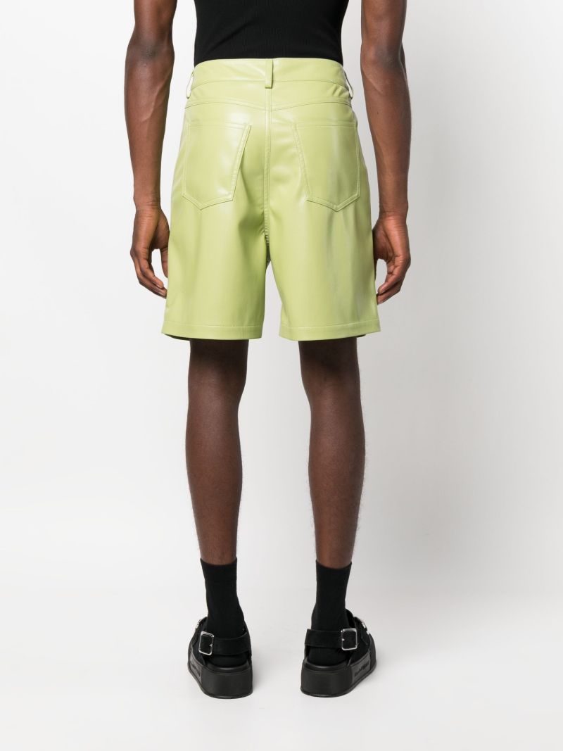 Green Novan Bermuda Shorts