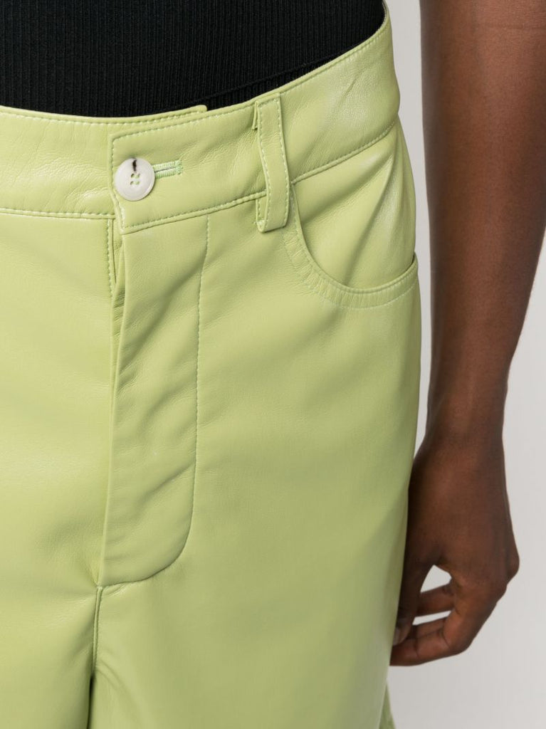 Green Novan Bermuda Shorts