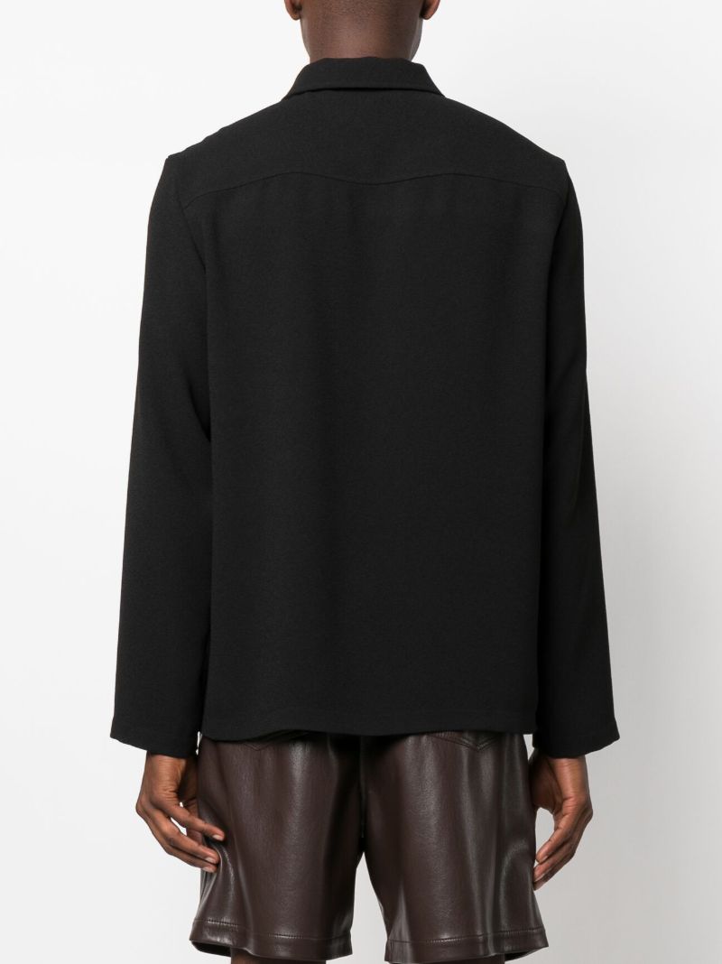 Black Marlo Long Sleeve Shirt