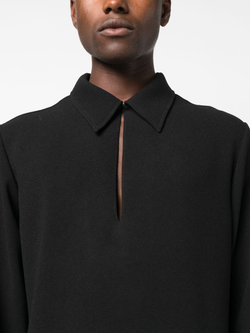 Black Marlo Long Sleeve Shirt