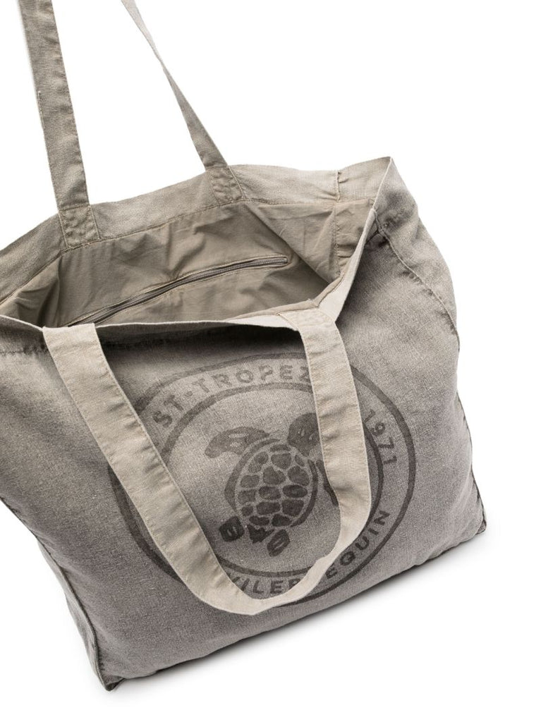 Grey Turtle Logo Tote Bag