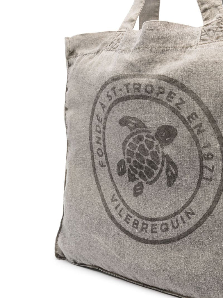 Grey Turtle Logo Tote Bag