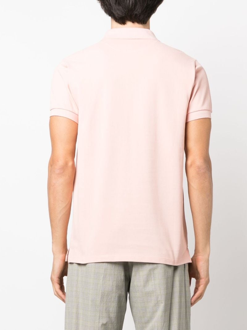 Pink Organic Cotton Polo Shirt