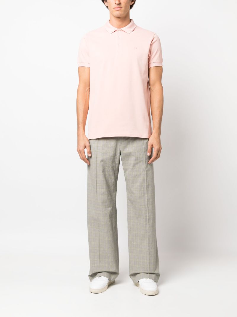 Pink Organic Cotton Polo Shirt