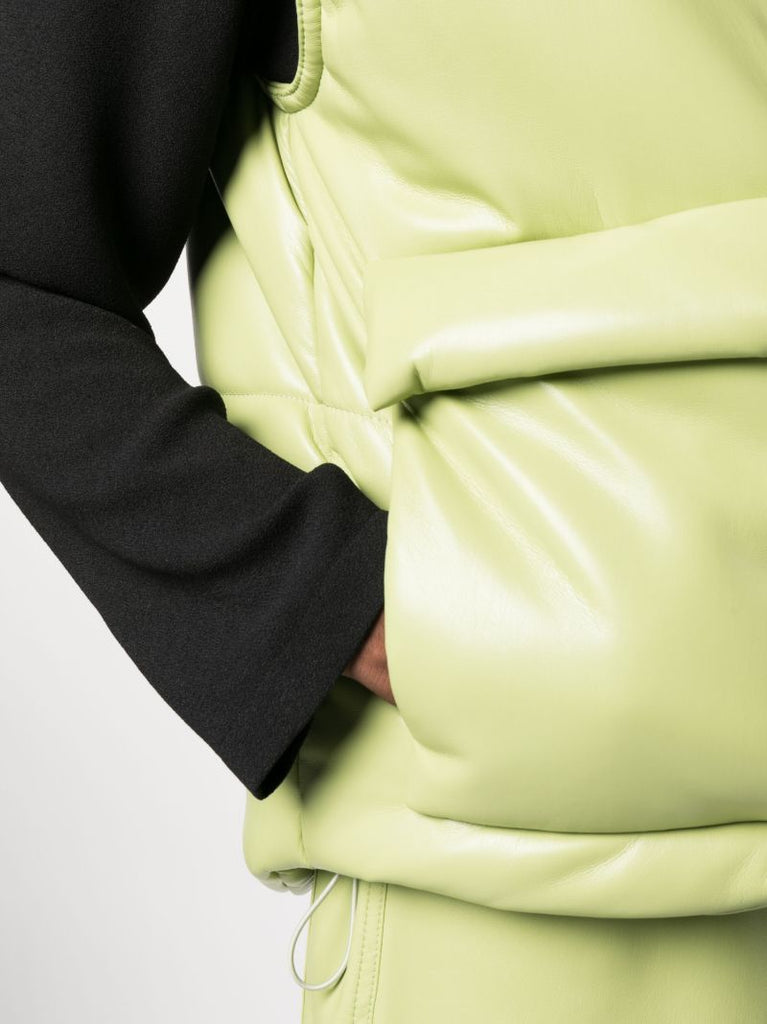 Green Jovan Padded Gilet