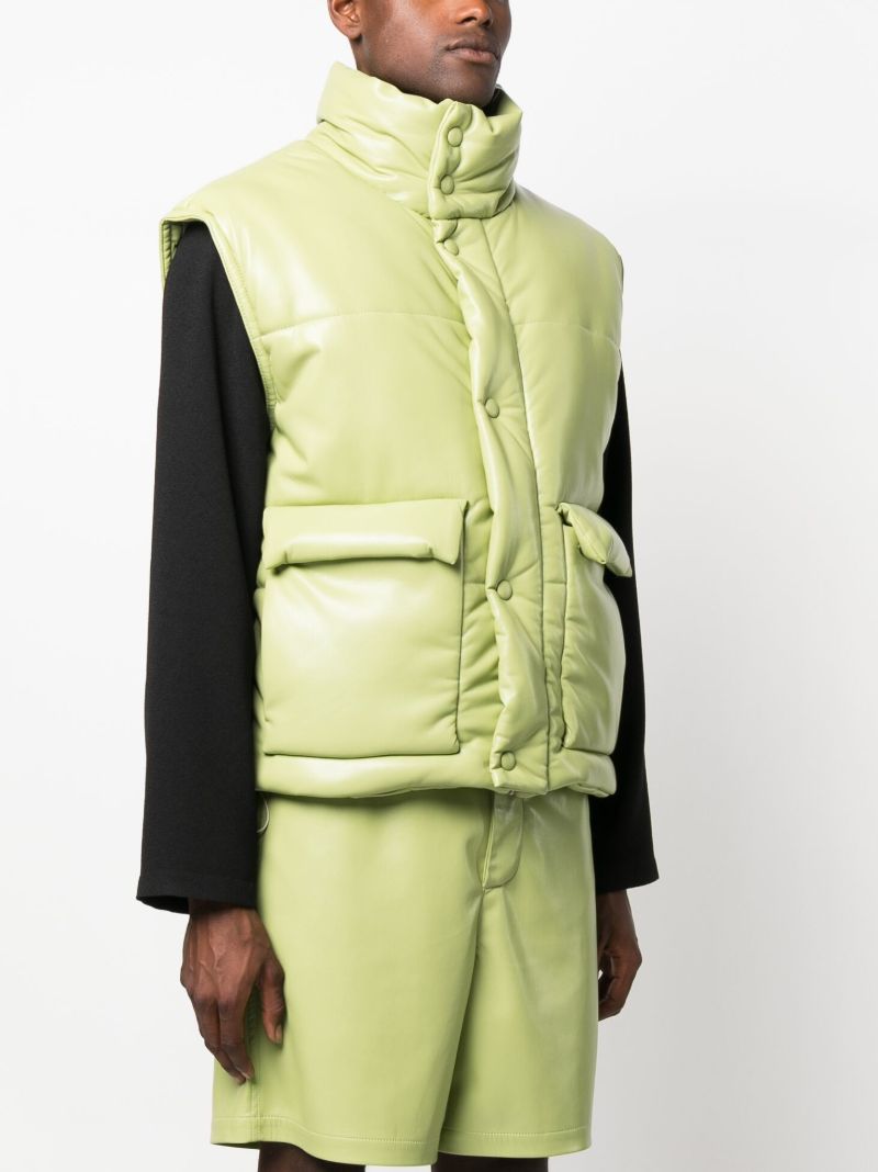 Green Jovan Padded Gilet