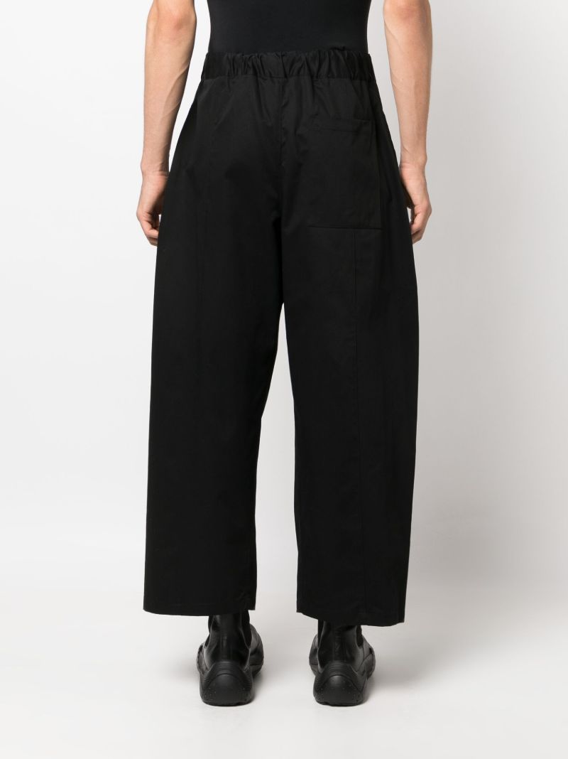 Black Box Pleat Cotton Trousers