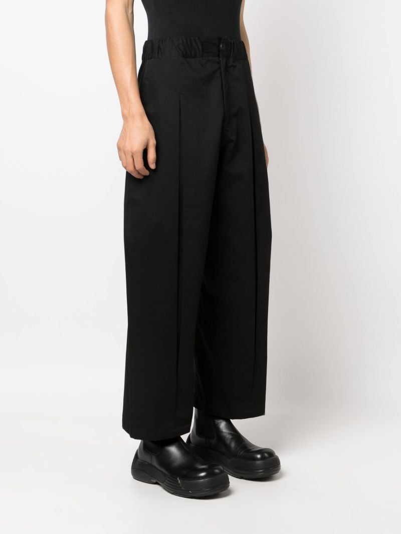 Black Box Pleat Cotton Trousers