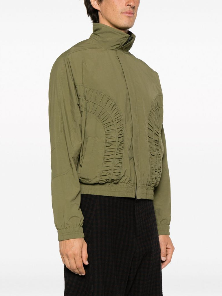 Green Fossil Ruched Jacket