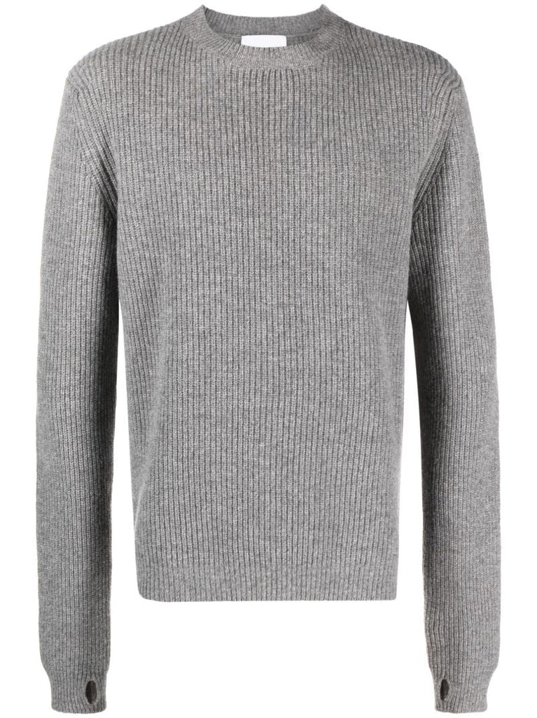 Grey Dieter Ribbed Sweater