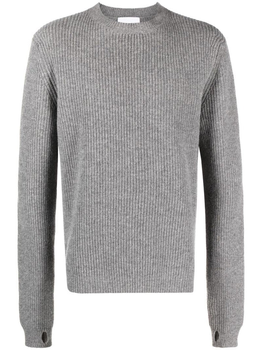 Grey Dieter Ribbed Sweater