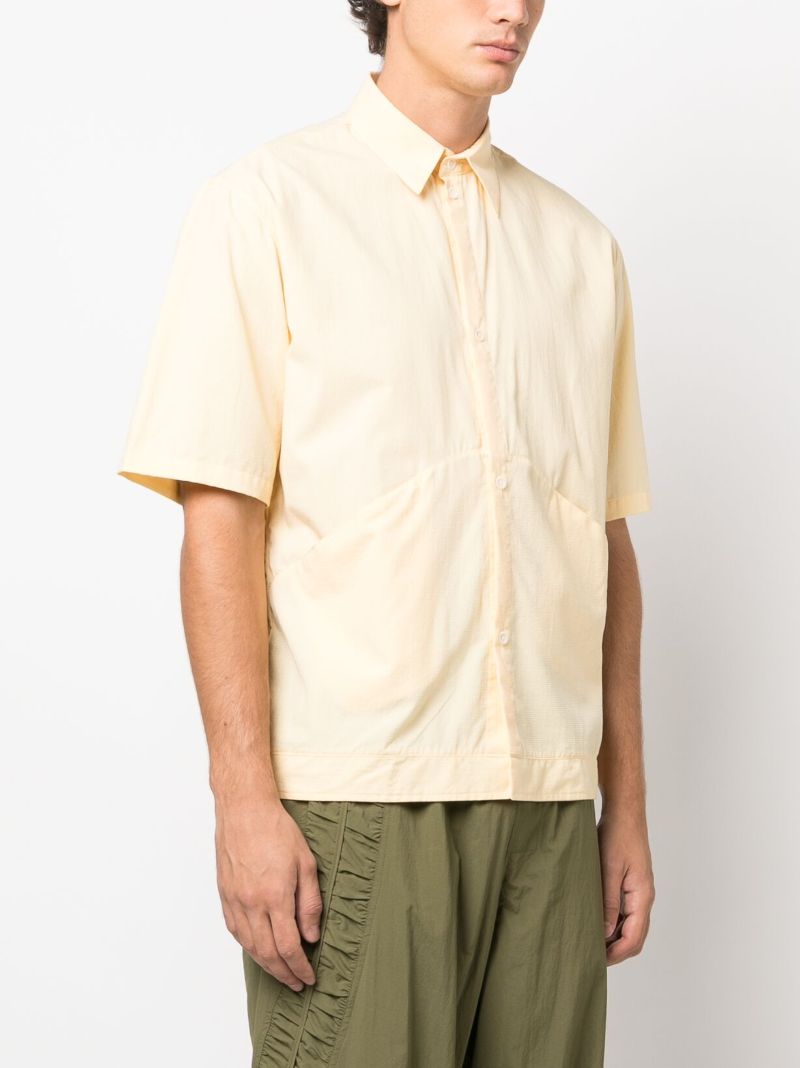 Yellow Anton Cotton Shirt
