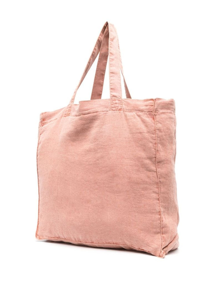Orange Turtle Logo Tote Bag