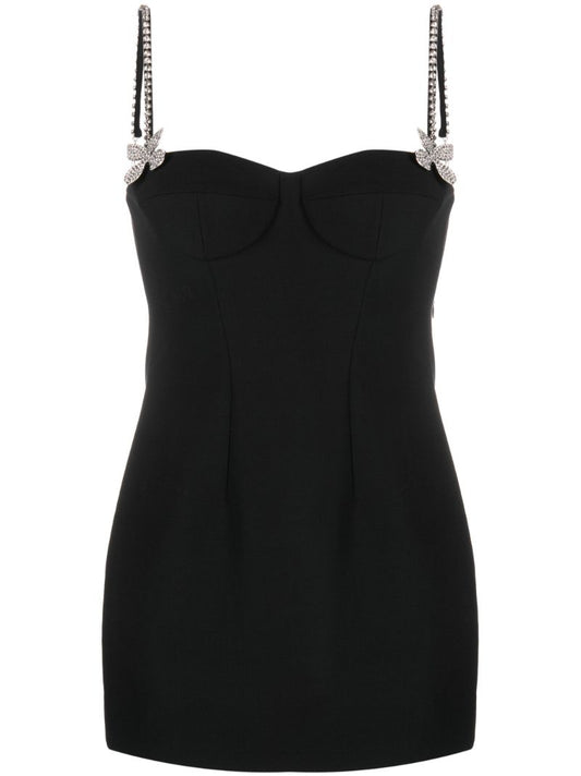 Black Butterfly Crystal Dress