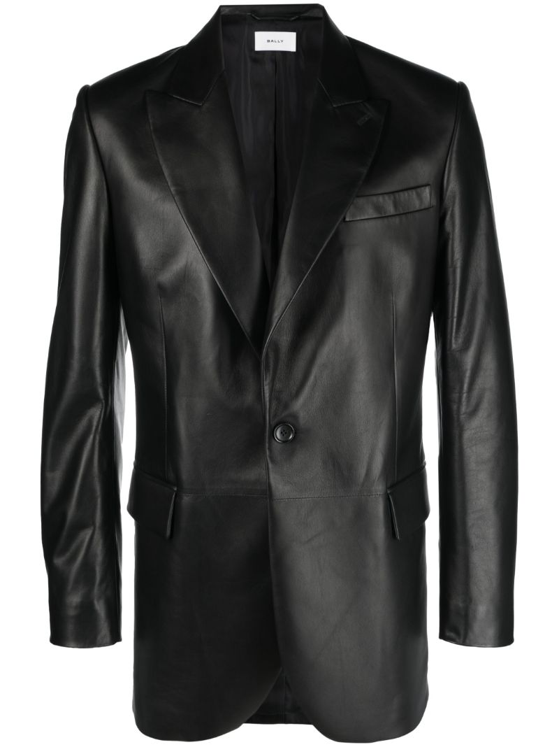 Black Single Breasted Jacket