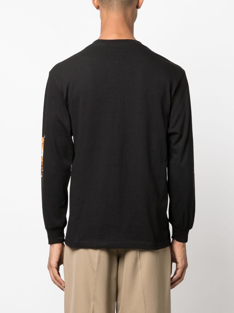 X Tim Lehi Black Logo-print Cotton T-shirt