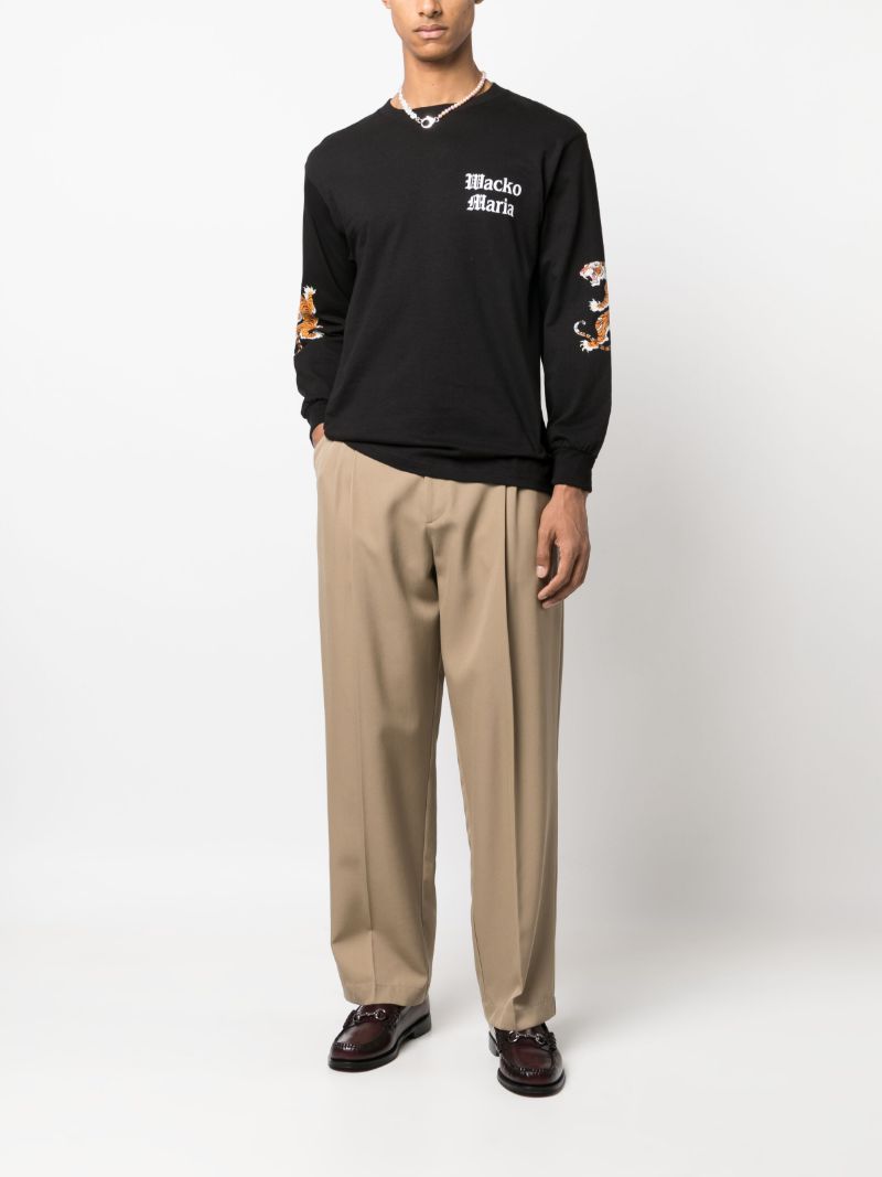 X Tim Lehi Black Logo-print Cotton T-shirt
