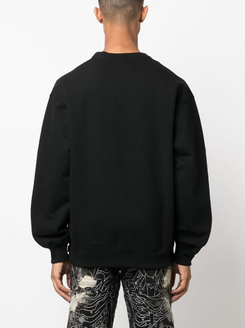 X Jean-michel Basquiat Black Tupac-print Sweatshirt