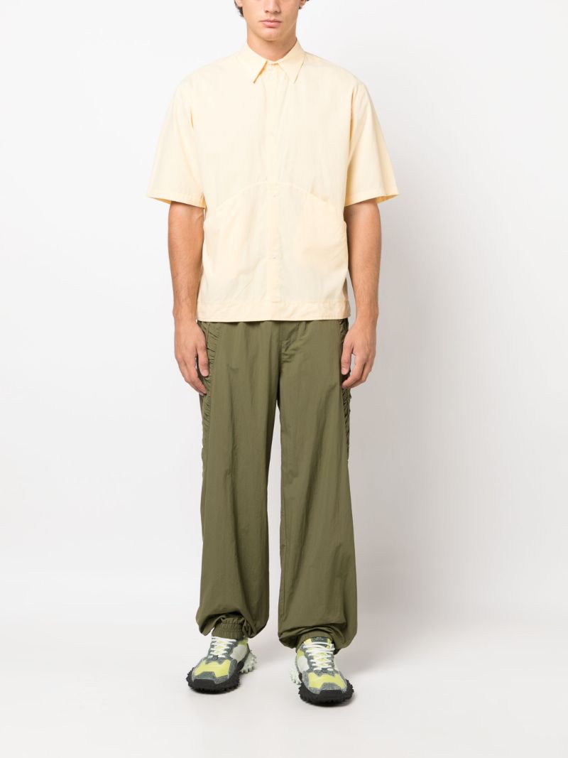 Green Fossil Ruched Track Pants
