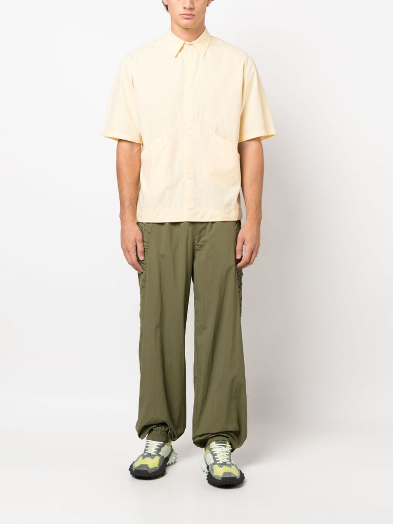 Green Fossil Ruched Track Pants