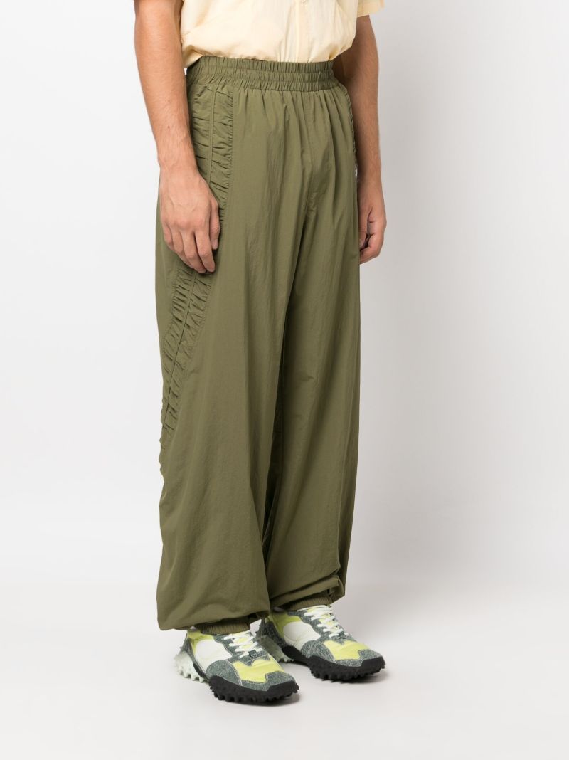 Green Fossil Ruched Track Pants