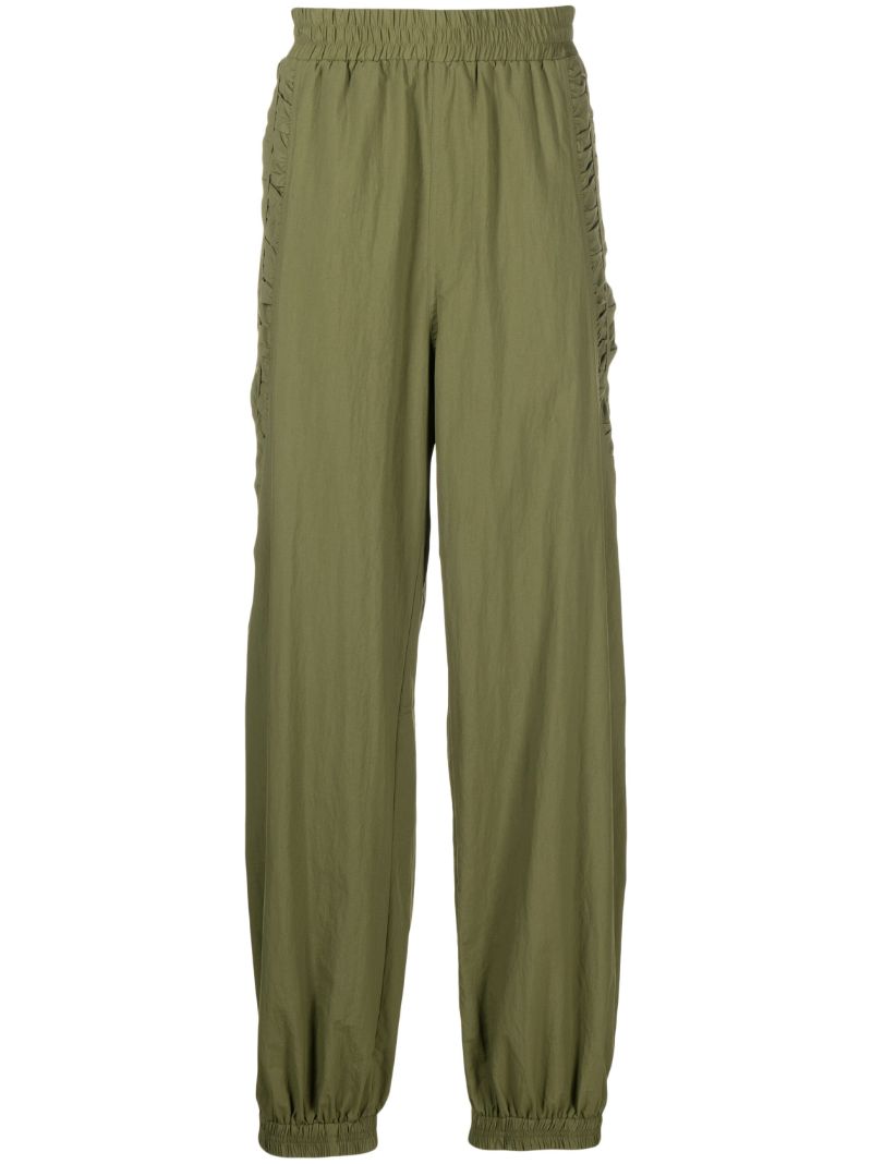 Green Fossil Ruched Track Pants