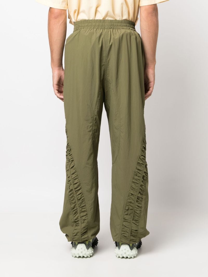 Green Fossil Ruched Track Pants