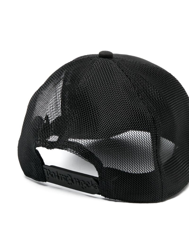 Black Monogram Trucker Hat
