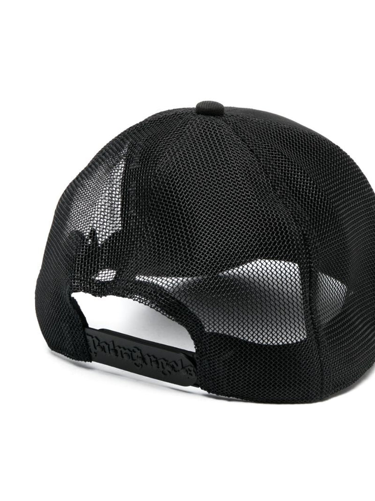 Black Monogram Trucker Hat