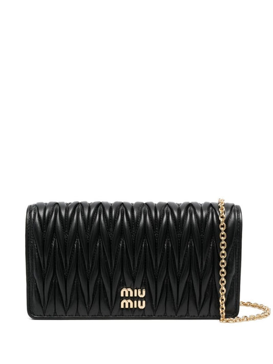 Black MatelassÃ_x0083_Â© Wallet-on-chain