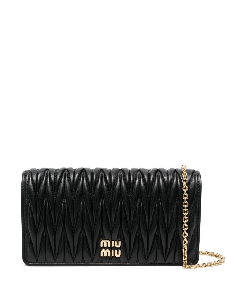 Black MatelassÃ_x0083_Â© Wallet-on-chain