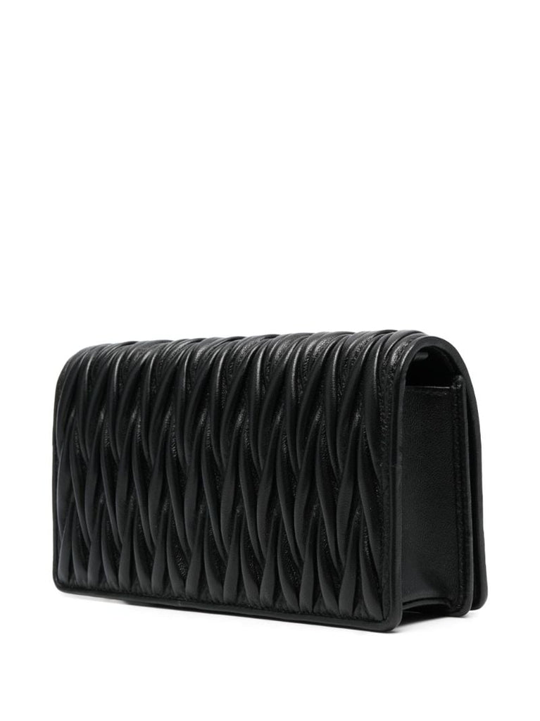 Black MatelassÃ_x0083_Â© Wallet-on-chain